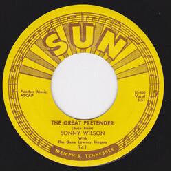 Sonny Wilson The Great Pretender USED VINYL 7INCH 45 RPM