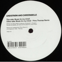 Lindstrøm / Christabelle Music (In My Mind) USED VINYL 12INCH REPRESS