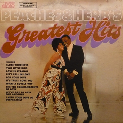 Peaches & Herb Peaches & Herb's Greatest Hits Vinyl LP USED