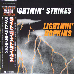 Lightnin' Hopkins Lightnin' Strikes Vinyl LP USED