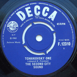 Second City Sound Tchaikovsky One USED VINYL 7INCH SINGLE 45 RPM