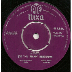 Joe "Mr Piano" Henderson Trudie USED VINYL 7INCH 45 RPM SINGLE
