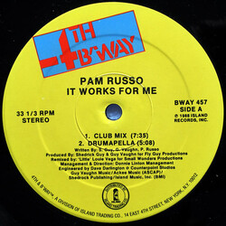 Pam Russo It Works For Me USED VINYL 12INCH 33 S RPM