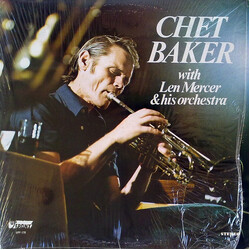 Chet Baker Chet Baker With Len Mercer & His Orchestra Vinyl LP USED