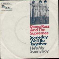 The Supremes Someday We'll Be Together / He's My Sunnyboy USED VINYL 7INCH 45 RPM SINGLE MONO
