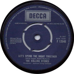 The Rolling Stones Let's Spend The Night Together USED VINYL 7INCH 45 RPM SINGLE