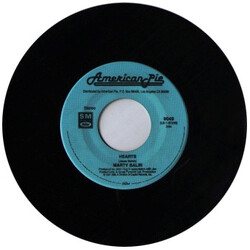 Marty Balin / Michael Martin Murphey Hearts / What's Forever For USED VINYL 7INCH 45 RPM SINGLE