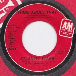 Atlantic Starr Think About That USED VINYL 7INCH 45 RPM SINGLE PROMO STEREO MONO