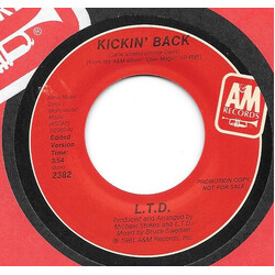 L.T.D. Kickin' Back USED VINYL 7INCH 45 RPM PROMO STEREO MONO