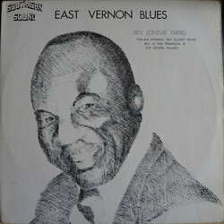 Reverend Lonnie Farris East Vernon Blues Vinyl LP USED
