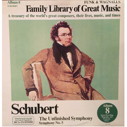 Franz Schubert The Unfinished Symphony - Symphony No. 5 Vinyl LP USED