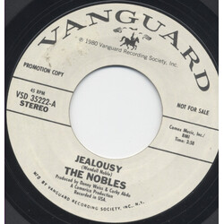 The Nobles Jealousy USED VINYL 7INCH SINGLE PROMO