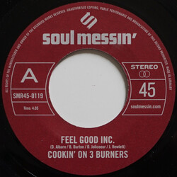 Cookin' On 3 Burners Feel Good Inc. USED VINYL 7INCH 45 RPM