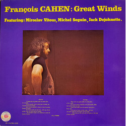 François Cahen Great Winds Vinyl LP USED