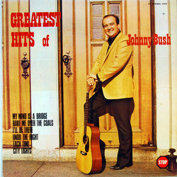Johnny Bush Greatest Hits Of Johnny Bush Vinyl LP USED