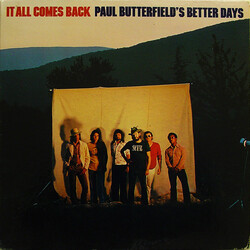 Paul Butterfield's Better Days It All Comes Back Vinyl LP USED