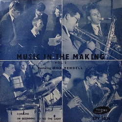 Don Rendell / Jimmy Deuchar Music In The Making - Vol 2 USED VINYL 7INCH 45 RPM EP MONO