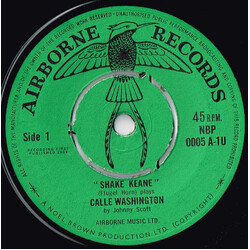 Shake Keane Calle Washington USED VINYL 7INCH 45 RPM SINGLE