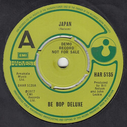Be Bop Deluxe Japan USED VINYL 7INCH 45 RPM SINGLE PROMO
