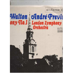 André Previn / Sir William Walton / The London Symphony Orchestra Symphony No. 1 Vinyl LP USED