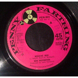 New Inspiration Medicine Man USED VINYL 7INCH 45 RPM