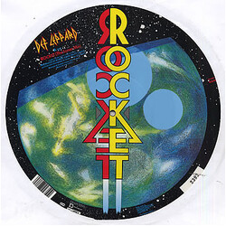 Def Leppard Rocket (The Lunar Mix) USED VINYL 12INCH 45 RPM NUMBERED PICTURE DISC