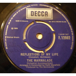 The Marmalade Reflections Of My Life USED VINYL 7INCH 45 RPM SINGLE