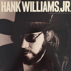 Hank Williams Jr. Whiskey Bent And Hell Bound Vinyl LP USED