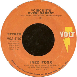 Inez Foxx Circuits Overloaded Vinyl 7" USED