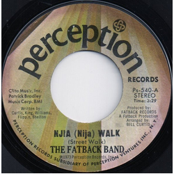 The Fatback Band Njia (Nija) Walk (Street Walk) Vinyl 7" USED