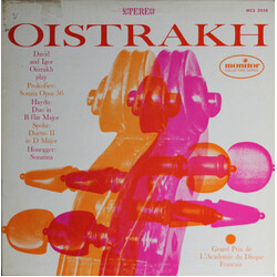 David Oistrach / Igor Oistrach / Sergei Prokofiev / Joseph Haydn / Louis Spohr / Arthur Honegger Oistrakh (David And Igor Oistrakh Play) Vinyl LP USED
