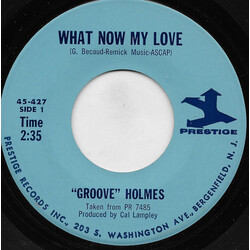 Richard "Groove" Holmes What Now My Love USED VINYL 7INCH 45 RPM