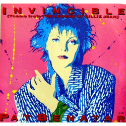 Pat Benatar Invincible (Theme From The Legend Of Billie Jean) VINYL 7" USED