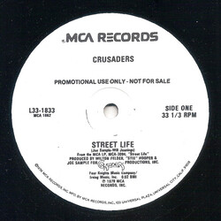 The Crusaders Street Life USED VINYL 12INCH 33 S RPM PROMO