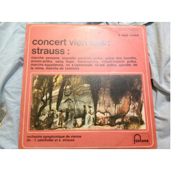 Johann Strauss Jr. / Wiener Symphoniker / Franz Salmhofer / Eduard Strauß (2) Concert Viennois: Johann Strauss Jr Vinyl LP USED