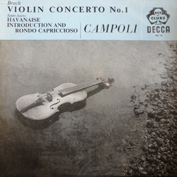 Alfredo Campoli / Max Bruch / Camille Saint-Saëns / Royalton Kisch / The New Symphony Orchestra Of London / Anatole Fistoulari / The London Symphony O