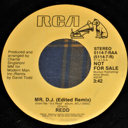Redd (3) Mr. D.J. USED VINYL 7INCH 45 RPM PROMO