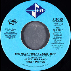DJ Jazzy Jeff & The Fresh Prince The Magnificent Jazzy Jeff USED VINYL 7INCH 45 RPM PROMO