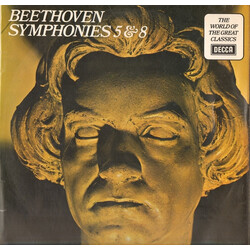 Ernest Ansermet / L'Orchestre De La Suisse Romande Beethoven Symphonies 5 & 8 Vinyl LP USED