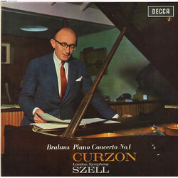 Clifford Curzon / George Szell / Johannes Brahms / The London Symphony Orchestra Piano Concerto No. 1 Vinyl LP USED