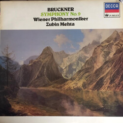 Anton Bruckner / Zubin Mehta / Wiener Philharmoniker Symphony Nr. 9 In D Minor Vinyl LP USED