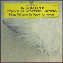 Anton Bruckner / Berliner Philharmoniker / Herbert Von Karajan Symphonie N°4 "Romantische" "Romantic" Vinyl LP USED