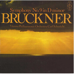 Anton Bruckner / Wiener Philharmoniker / Carl Schuricht Symphony No. 9 In D Minor Vinyl LP USED