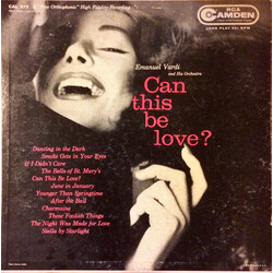 Emanuel Vardi And His Orchestra Can This Be Love? Vinyl LP USED
