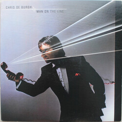 Chris De Burgh Man On The Line Vinyl LP USED