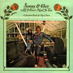 Sonny & Cher All I Ever Need Is You Vinyl LP USED