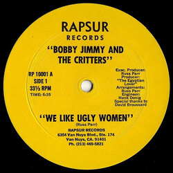 Bobby Jimmy And The Critters We Like Ugly Women VINYL 12" USED