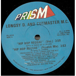 Longsy D / Cut Master M.C. Hip Hop Reggae VINYL 12" USED