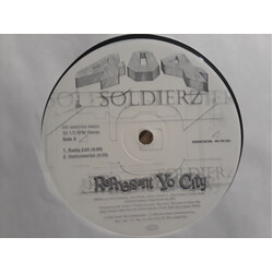 404 Soldierz Represent Yo City USED VINYL 12INCH 33 S RPM PROMO