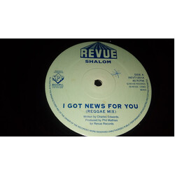 Shalom I Got News For You Vinyl 12" USED